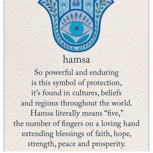 Hamsa trinket ring jewelry dish. Mandala hobo tray - Picture 3 of 15